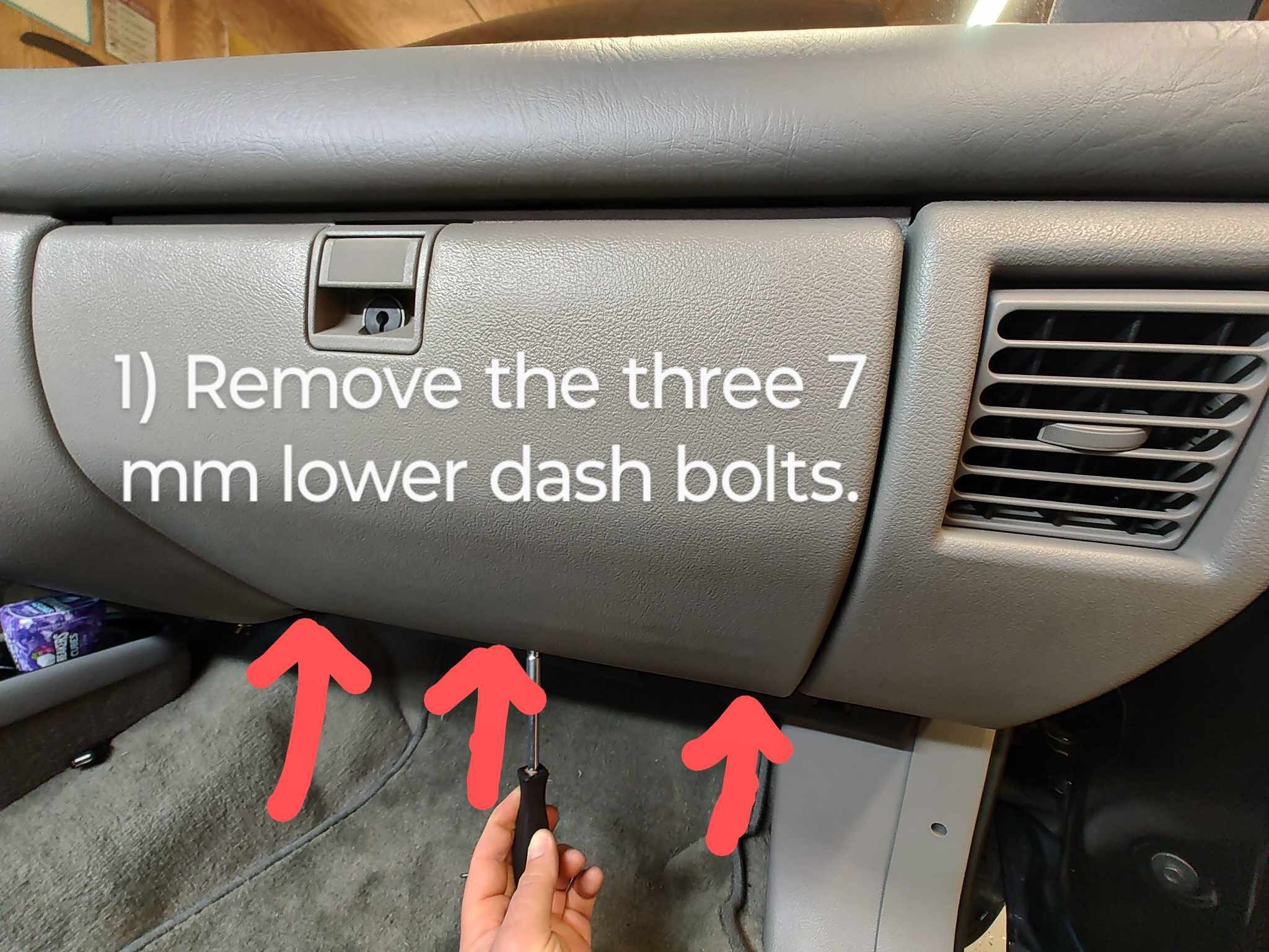 Chevy impala dash